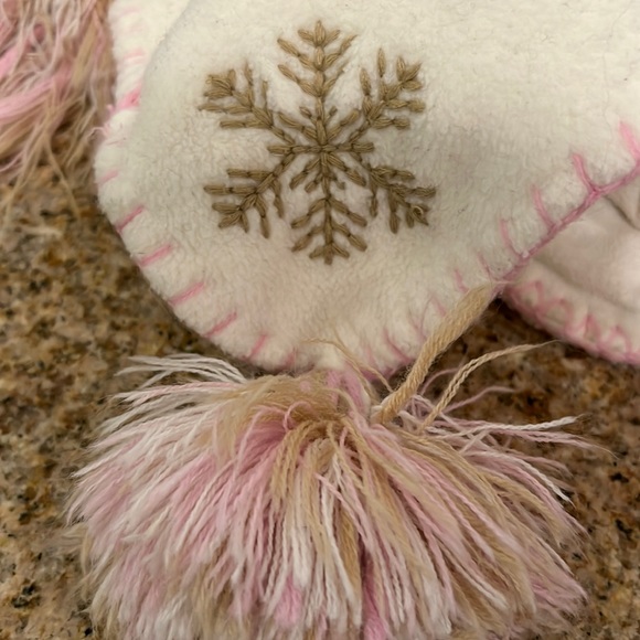 Gap Kids Embroidered Scarf, Hat and Ear Muffs - Picture 2 of 2